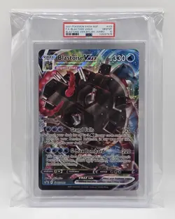 PSA 10 2021 Pokemon VMAX Battle Box Blastoise VMax SWSH103 JUMBO Promo Low Pop - Image 1
