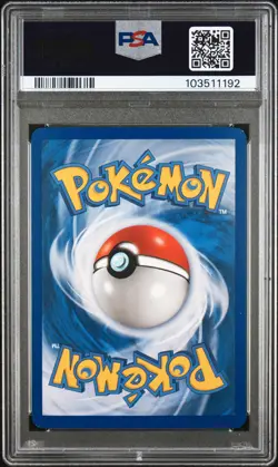 2006 POKEMON EX CRYSTAL GUARDIANS #93 GROUDON EX-HOLO PSA 8 - Image 2