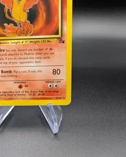 Moltres 27/62 - Fossil Regular - Vintage Pokemon TCG WOTC - LP - Image 5