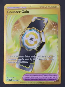 Counter Gain 249 NM Hyper Rare Surging Sparks Pokemon TCG - Image 1