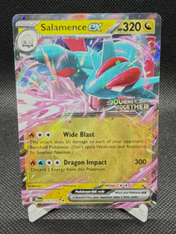 Pokemon Salamence EX 114/159 Journey Together Stamped Promo Holo NM - Image 1