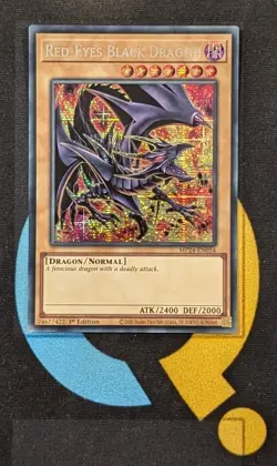 MP24-EN054 Red-Eyes Black Dragon Prismatic Secret Rare 1st Edition YuGiOh - Image 1