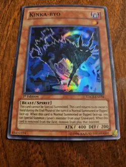 Yu-Gi-Oh! Kinka-Byo TDGS-EN034 Super Rare 1st Edition MP - Image 2
