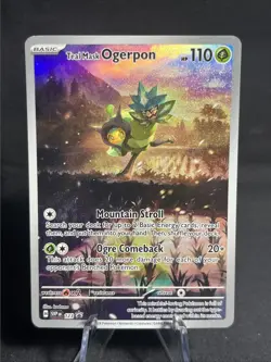 Teal Mask Ogerpon 123 Sv: Scarlet & Violet Promo Cards Holo - Image 1