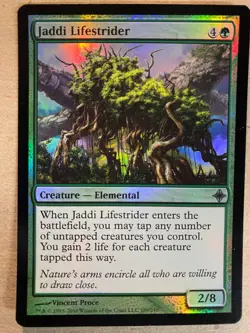 MTG 1x FOIL Jaddi Lifestrider Rise of the Eldrazi Magic the Gathering Card x1 NM - Image 1