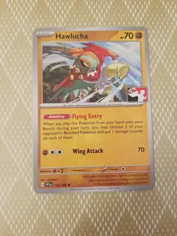 Hawlucha Pokemon Prize Pack Series 3 Promo Pokemon Card NM/LP Play Stamp - Image 1