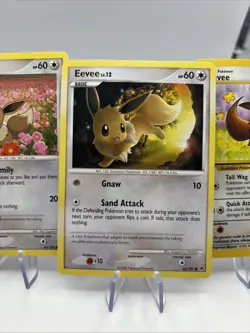 Pokemon eevee 51/64, 62/100, 63/100. 3 Card Lot. LP - Image 3