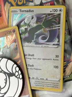 POKEMON TCG BLISTER 2 BOOSTER PACKS 3 FORCES OF NATURE FOIL CARDS, 1 COIN - Image 5