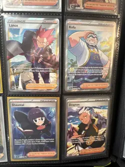 Lot Of 12 Pokemon Trainer & Supporter Cards Full Art Pokemon Cards TCG Giovanni - Image 5