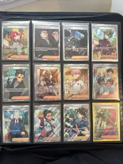 Lot Of 12 Pokemon Trainer & Supporter Cards Full Art Pokemon Cards TCG Giovanni - Image 1