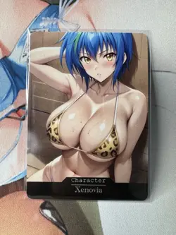 Xenovia Highschool DxD hentai Anime Doujin Waifu Custom Art Card - Image 1