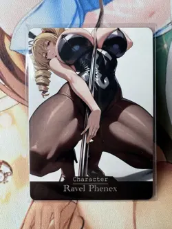 Ravel Phenex Highschool DxD Goddess Story Waifu Anime Custom Card - Image 1