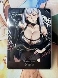 Noelle Black Clover Goddess Story Waifu Anime Custom Card - Image 1