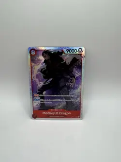 Monkey D Dragon OP07-015 One Piece Card Game TCG Super Rare SR English T7 - Image 1