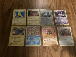 Rare And Vintage Cards Lot Of 8 Cards, old holos - Image 1
