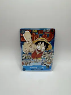 Monkey D Luffy P-033 PROMO Weekly Shonen Jump 1/2023 ONE PIECE Card Japanese - Image 1