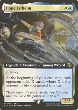 MTG Hope Estheim (0491) *Non-Foil* Extended Art Final Fantasy NM/MT Free Ship - Image 1