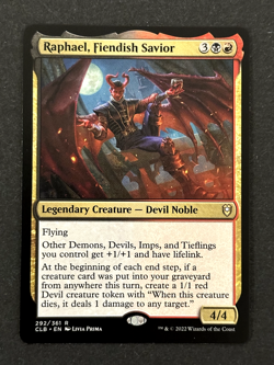 Raphael, Fiendish Savior - Commander: Baldur's Gate - MTG - Image 1