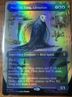 Wan Shi Tong, Librarian - NM - Magic the Gathering (MTG) Borderless, FOIL - #320 - Image 1