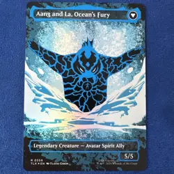 Aang, Swift Savior (Borderless) (Neon Ink Foil) Avatar: The Last Airbender Foil - Image 2