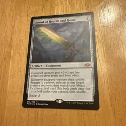 Sword of Hearth and Home x1 Modern Horizons 2 Magic the Gathering Artifact NM - Image 1