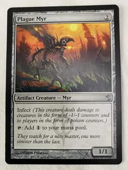 Plague Myr Mirrodin Besieged Regular - Image 1