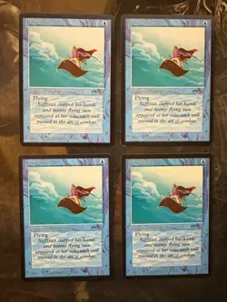 *** ARABIAN NIGHTS 4x Flying Men *** NM-Mint! - DUTY PAID - Magic MtG - Image 1