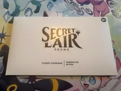 🔥Cryptic Command Secret Lair Rainbow Foil - SEALED PROMO- SHIPS NOW 🔥 - Image 1