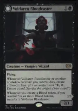 Voldaren Bloodcaster - Innistrad: Crimson Vow: #137, Magic: The Gathering Nm R64 - Image 1