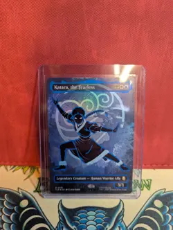 Katara, the Fearless (Borderless) (Neon Ink Foil) Avatar The Last Airbender Foil - Image 1