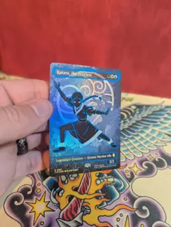 Katara, the Fearless (Borderless) (Neon Ink Foil) Avatar The Last Airbender Foil - Image 3