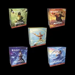 MTG Magic The Gathering Avatar The Last Airbender 5x Prerelease Combo Kit - Image 1