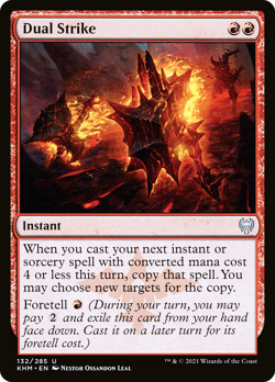 DUAL STRIKE X 4 N/M- KALDHEIM MAGIC THE GATHERING - Image 1