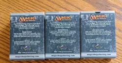MTG Darksteel Theme Decks Lot Master Blaster Mind Swarm Transference - Image 2