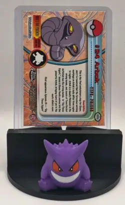 2000 Pokemon Topps Chrome Series 1 Arbok Base Holo #24 NM - Image 3