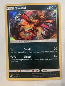 Pokemon - Yveltal - 95/181 - Team Up - Cracked Ice Holo Rare - NM - Image 1
