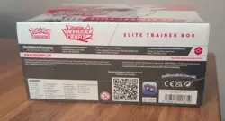 Pokemon Scarlet and Violet White Flare Elite Trainer Box ETB Sealed IN HAND - Image 5