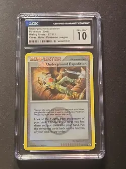CGC - Underground Expedition 97/111 Pokemon League Holo Poke Ball - Image 1