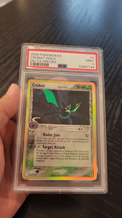 CROBAT - HOLO - PSA 9 - 2005 POKEMON EX DELTA SPECIES - #2 - Image 2