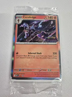 Pokemon Phantasmal Flames Prerelease Staff Promo SEALED - Image 1