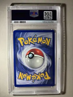 1999 Pokemon Base Set Shadowless #63 Squirtle PSA 8 - Image 2