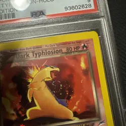 Pokemon Dark Typhlosion Neo Destiny Holo Mouth Swirl 1st Edition 10/105 PSA 9 - Image 4
