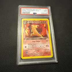 Pokemon Dark Typhlosion Neo Destiny Holo Mouth Swirl 1st Edition 10/105 PSA 9 - Image 5