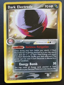 Pokemon TCG - Dark Electrode 4/109 - EX Team Rocket Returns - Holo Rara - Image 1