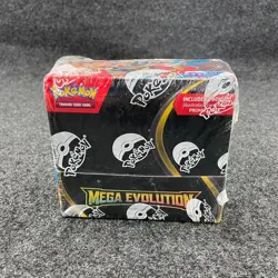Pokemon TCG Mega Evolution Enhanced Sealed Booster Box, Worn Box - Image 1
