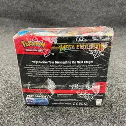 Pokemon TCG Mega Evolution Enhanced Sealed Booster Box, Worn Box - Image 2