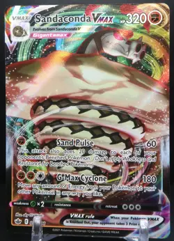 Sandaconda VMAX 090/198 (NM) - SWSH Chilling Reign - Ultra Rare Holo Pokemon TCG - Image 1