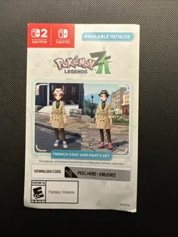 Pokemon Legends ZA Trench Coat And Pants Outfit Code - Image 1