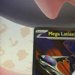 163 Mega Latias ex Full Art Ultra Rare Pokemon Mega Evolution English - Image 2