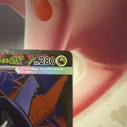 163 Mega Latias ex Full Art Ultra Rare Pokemon Mega Evolution English - Image 3